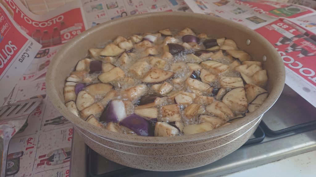 Frittura melanzane