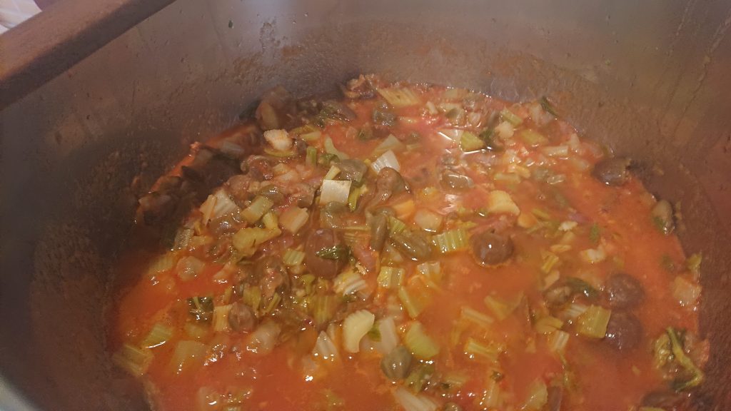 Unire salsa e conza