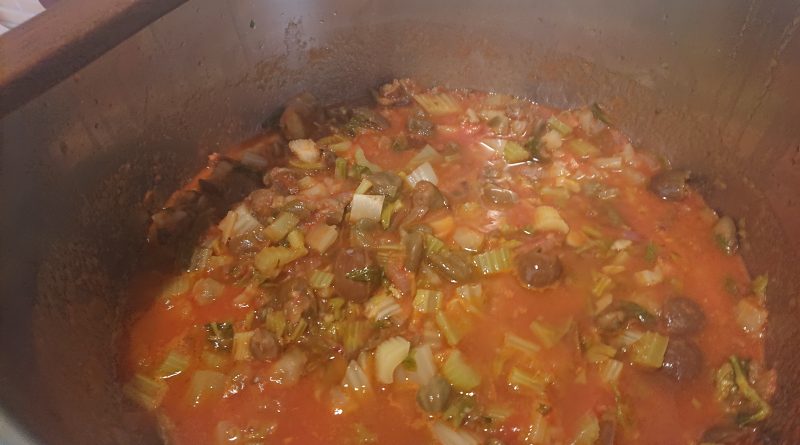 Unire salsa e conza