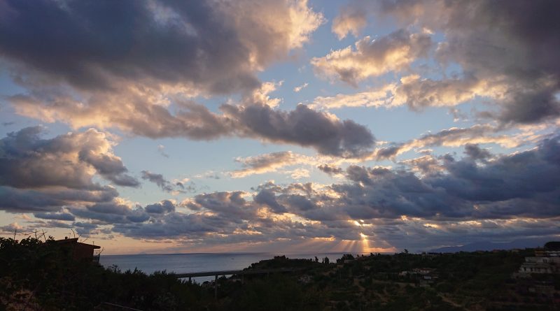 vista delle Eolie da Altavilla Milicia